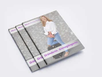 Nelly Kostadinova: Speaker-Mappe Titelseite der Speaker-Mappe von Nelly Kostadinova,