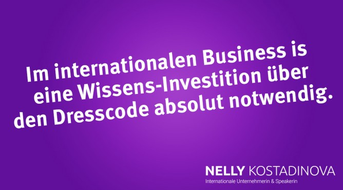 Titelbild zu »Was hat mich zum Erfolg gebracht? – Teil 29: Mein internationaler Dresscode – Eitelkeit oder Investition?«