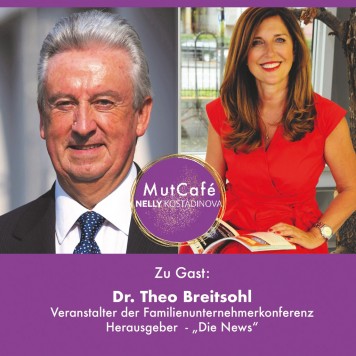 Dr. Theo Breitsohl zu Gast bei Nelly Kostadinova Dr. Theo Breitsohl zu Gast bei Nelly Kostadinova