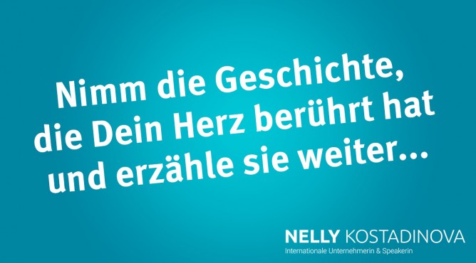 Nimm die Geschichte, die Dein Herz berührt hat und erzähle sie weiter… Titelbild zu »Was hat mich zum Erfolg gebracht? – Teil 37: Der Einblick in die Welt der Anderen«