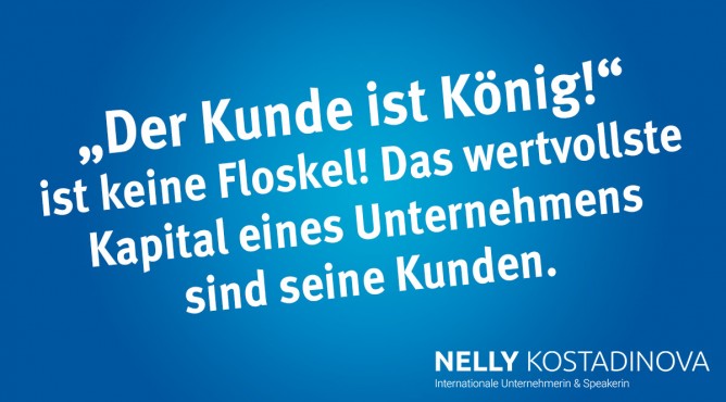 Titelbild zu »Was hat mich zum Erfolg gebracht? – Teil 47: Mein Kunde, mein König!«